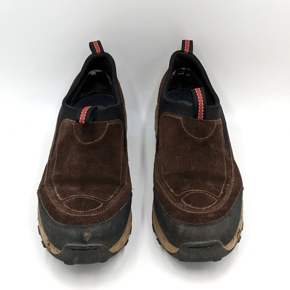 L.L. Bean Brown Suede Loafer Slip On Sneaker Shoe 11.5 Men main image 8
